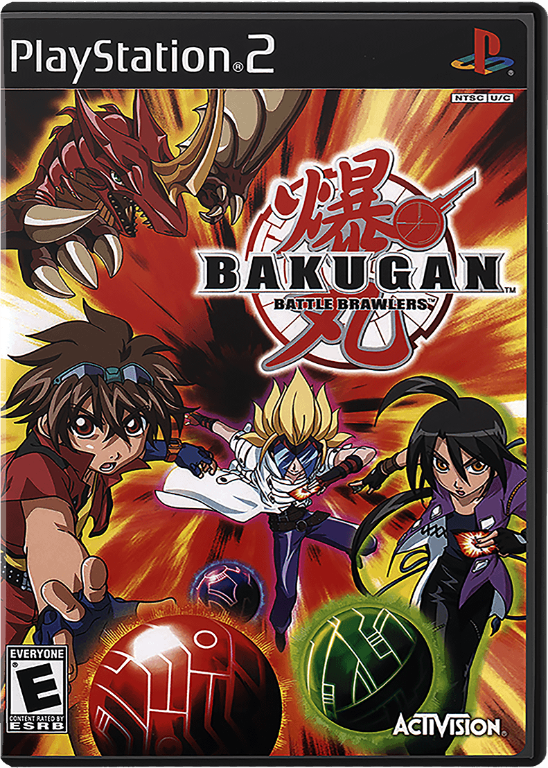 Bakugan Battle Brawlers box art for Playstation 2